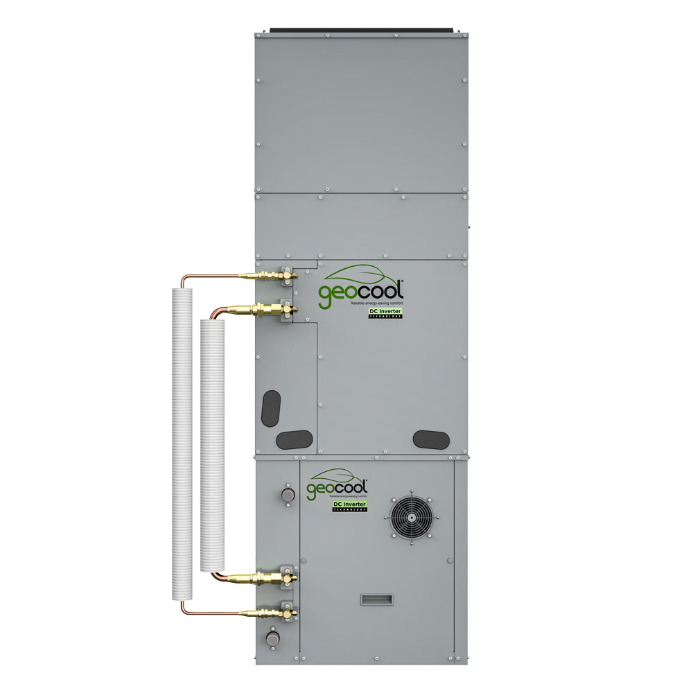 GeoCool® No-Vac® Pre-Charged Line Set – 3/8" x 3/4" Vertical Downflow (No Air Box)