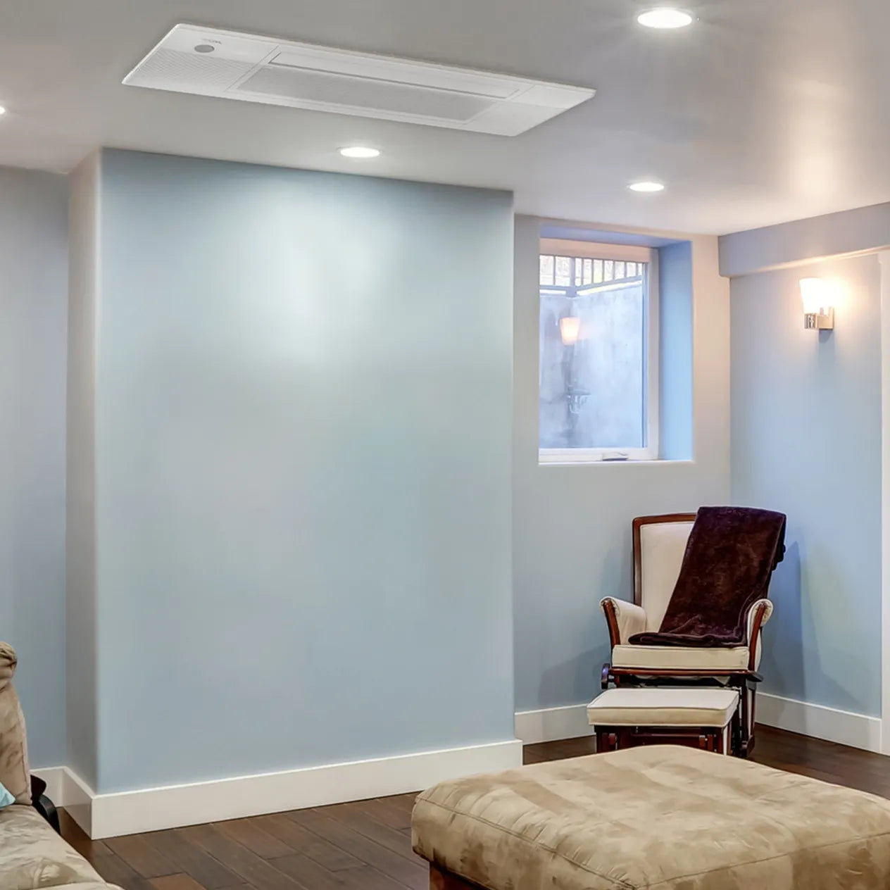 MRCOOL® DIY® Series 5th Gen OuttaSight® 12K BTU 230V One-Way Ceiling Cassette