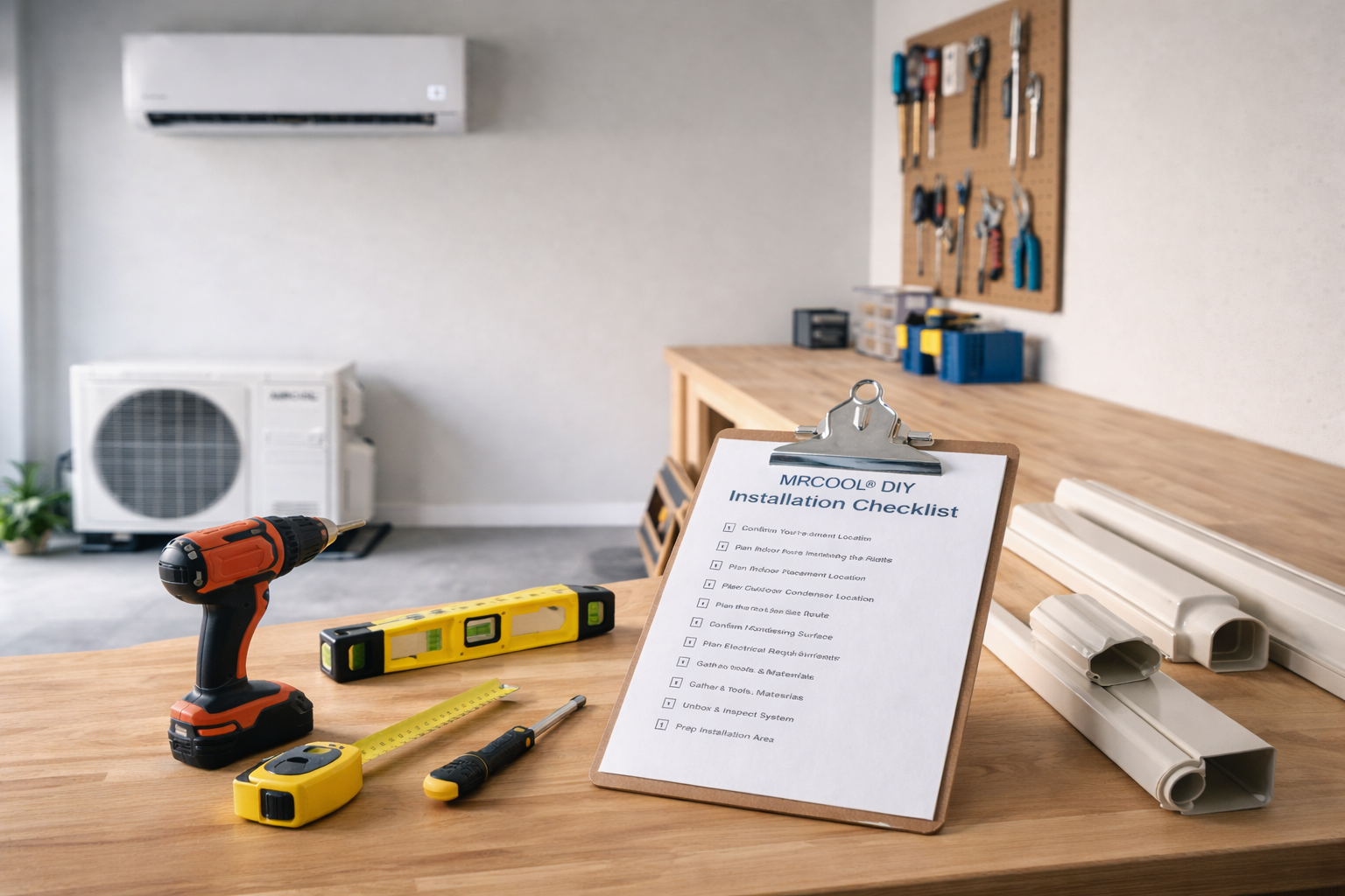 MRCOOL® DIY Installation Checklist: What to Prep Before Installing a Mini Split
