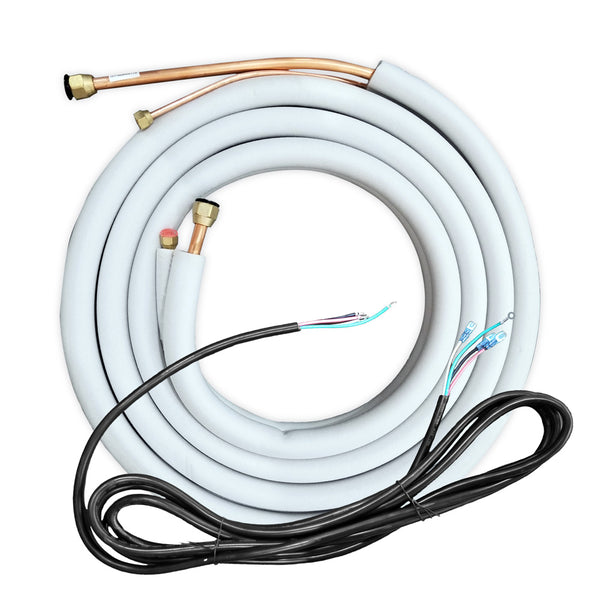 MRCOOL® 16 FT Flared Line Set Kit – 3/8" x 5/8" for 24K Mini Split Systems