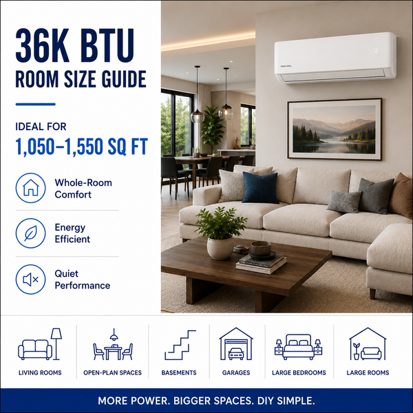 MRCOOL® DIY® 5th Gen 36K BTU Single-Zone Mini-Split System – 230V
