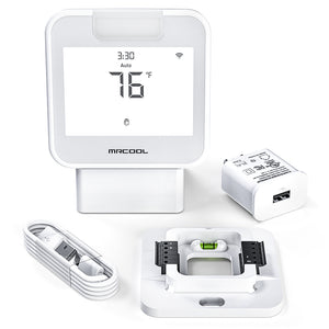 MRCOOL® Smart Wi-Fi Mini Stat – 24V Thermostat for Mini Splits | Works with Alexa, Google & Siri