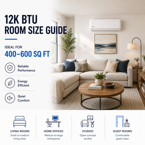 MRCOOL® DIY® 5th Gen 36K BTU 4-Zone Mini Split System – 3 Bedrooms + Living Room – 230V