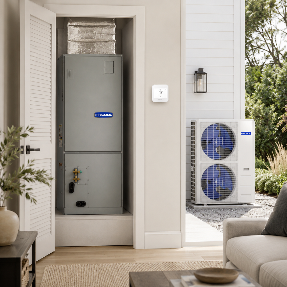 MRCOOL® Hyper Heat 60K BTU 5 Ton Central Ducted Heat Pump Split System