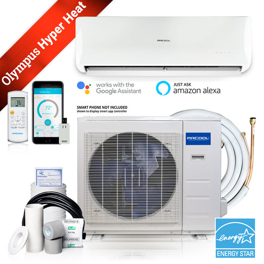 MRCOOL® Olympus Hyper Heat 12,000 BTU Ductless Mini-Split System 230V/60Hz