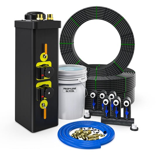 GeoCool® 3-Ton Closed Loop Geothermal Installation Kit w/ Angled Manifold