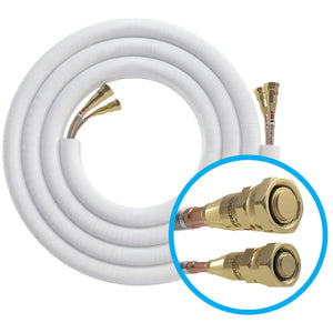 MRCOOL® 25 ft R-454B No-Vac Quick Connect Line Set – 3/8" x 3/4"